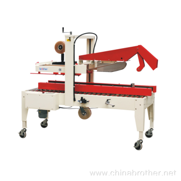 Semi Automatic Top Flap Fold Taping Carton Sealer